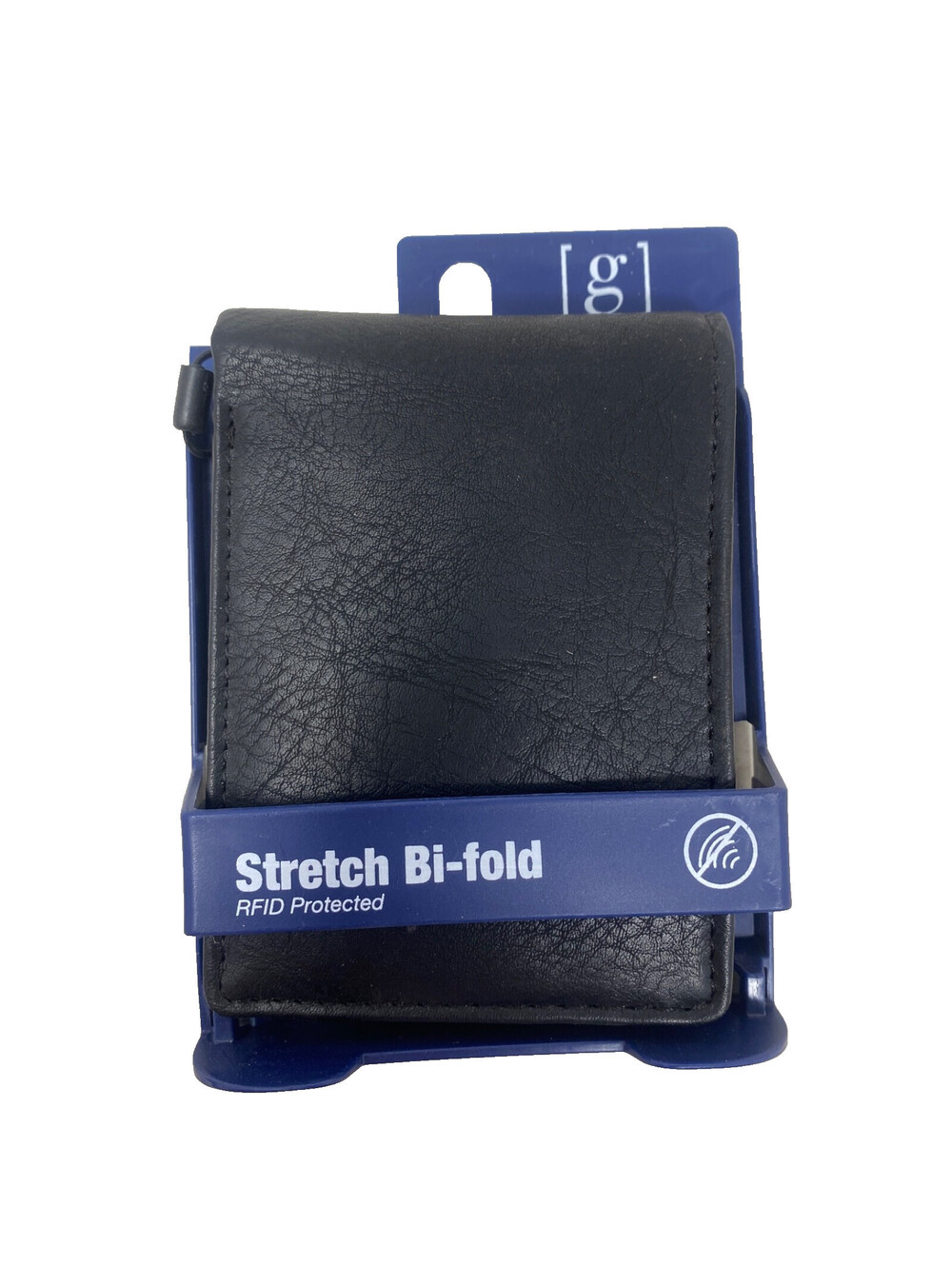 George Men's Stretch Bifold Wallet RFID Protected